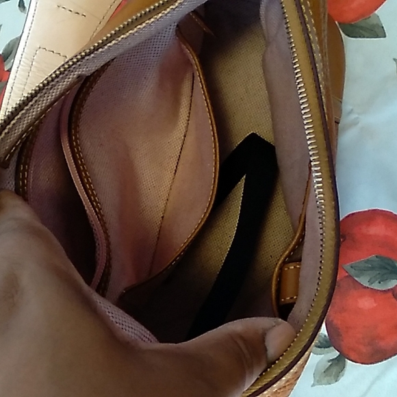 Dooney & Bourke Leather Handbag & Wristlet - Picture 6 of 14